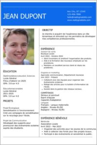 Exemple de CV Lycéen à Télécharger : Conseils pour un CV Réussi