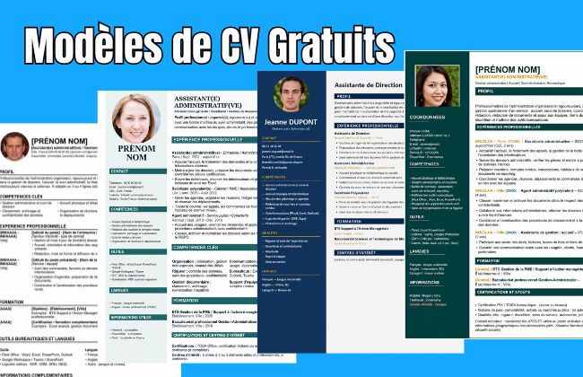 Modèles de CV gratuit